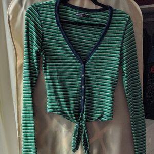 That perfect 90s style ribbed Abercrombie top